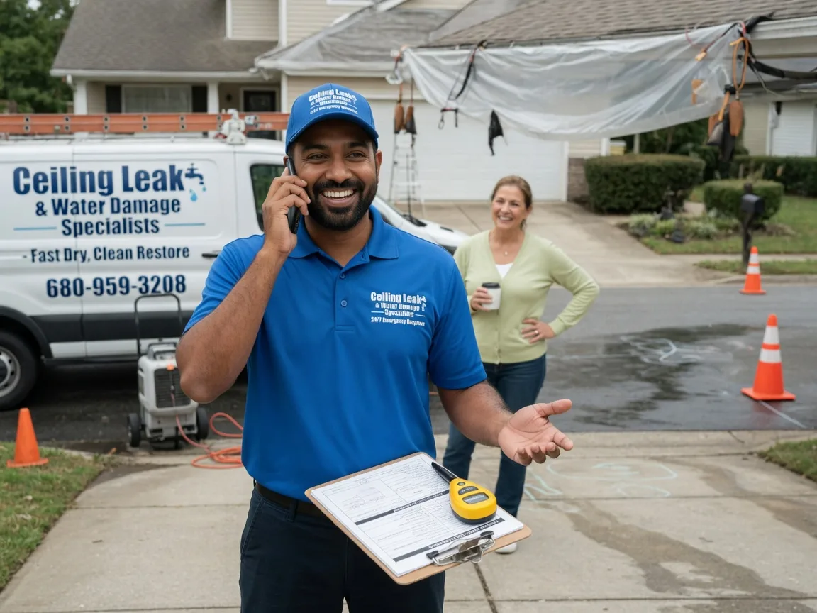 Ceiling Leak Cleanup Livingston, WI FAQs